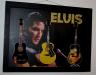 ELVIS - Bild mit 3-D Modellgitarren