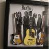 The Beatles - Bild mit 3 Gitarren in 3-D