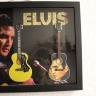ELVIS - Bild mit 3-D Modellgitarren