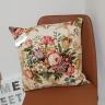 Dekokissen upcycling, vintage