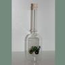 Glasflasche Geschenkflasche mit Sujet Traktor