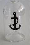 Anker-Sujet in Glasflasche - Geschenk