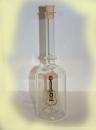 Glasflasche mit Sujet Gitarre