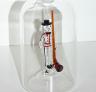 Glasflasche Geschenkflasche mit Sujet Alphornbläser