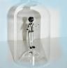 Glasflasche Geschenkflasche mit Sujet Dirigent