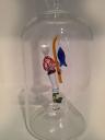 Fischer Glassujet in Schnapsflasche