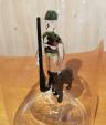 Glasflasche Geschenkflasche mit Sujet Jäger